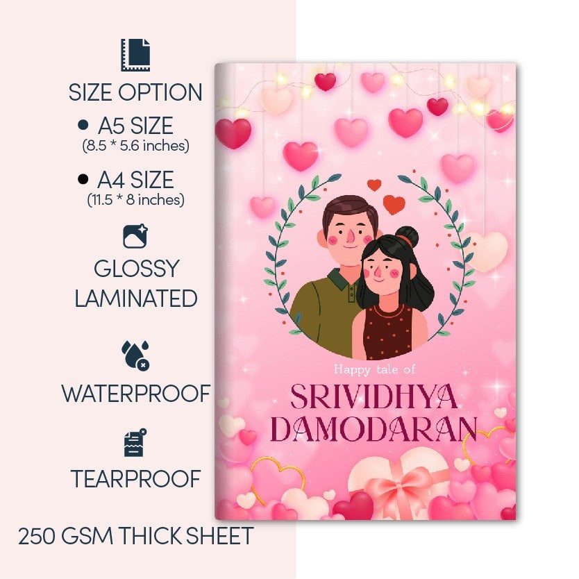 Our Love Story Photo Magazine (A5-Size)