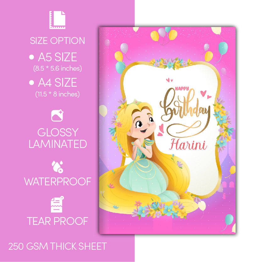 A Princessās Birthday Tale Photo Magazine (A5-Size)