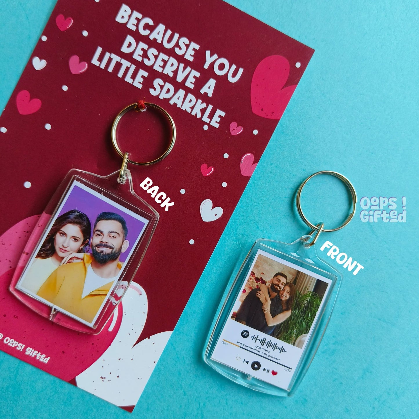 Spotify Keychain β Two Sided Magic