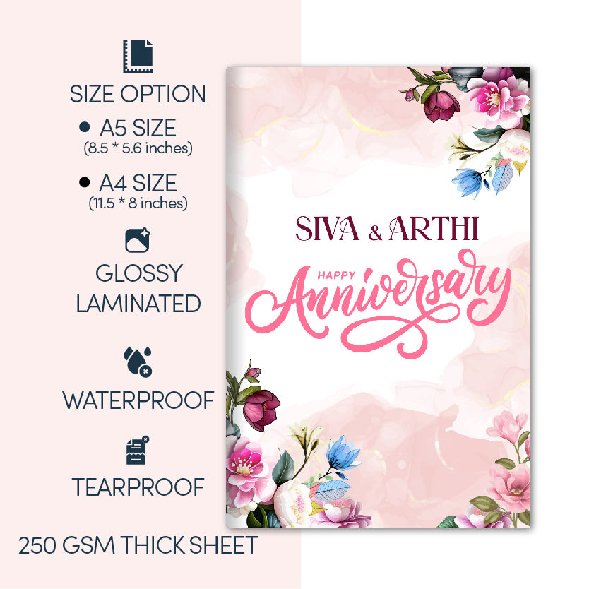 Happy Anniversary Photo Magazine (A5-Size)