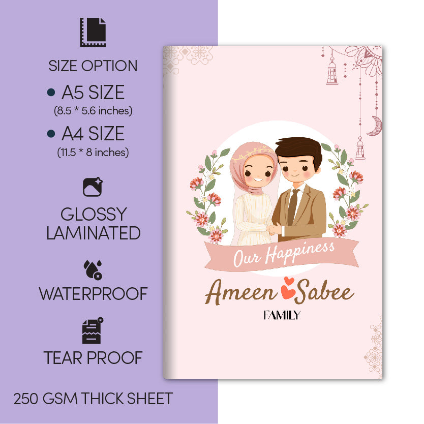 Together Forever Love Theme Photo Book ( A5-Size)