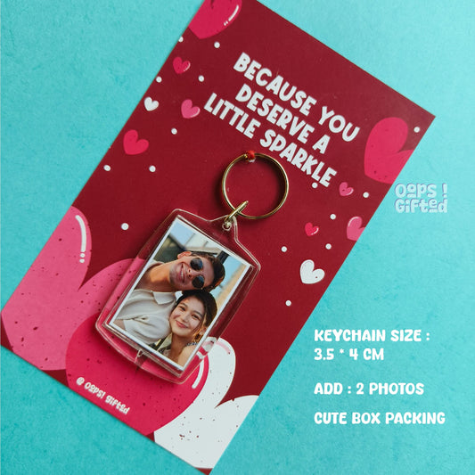 Photo Keychain – Two Sided Magic