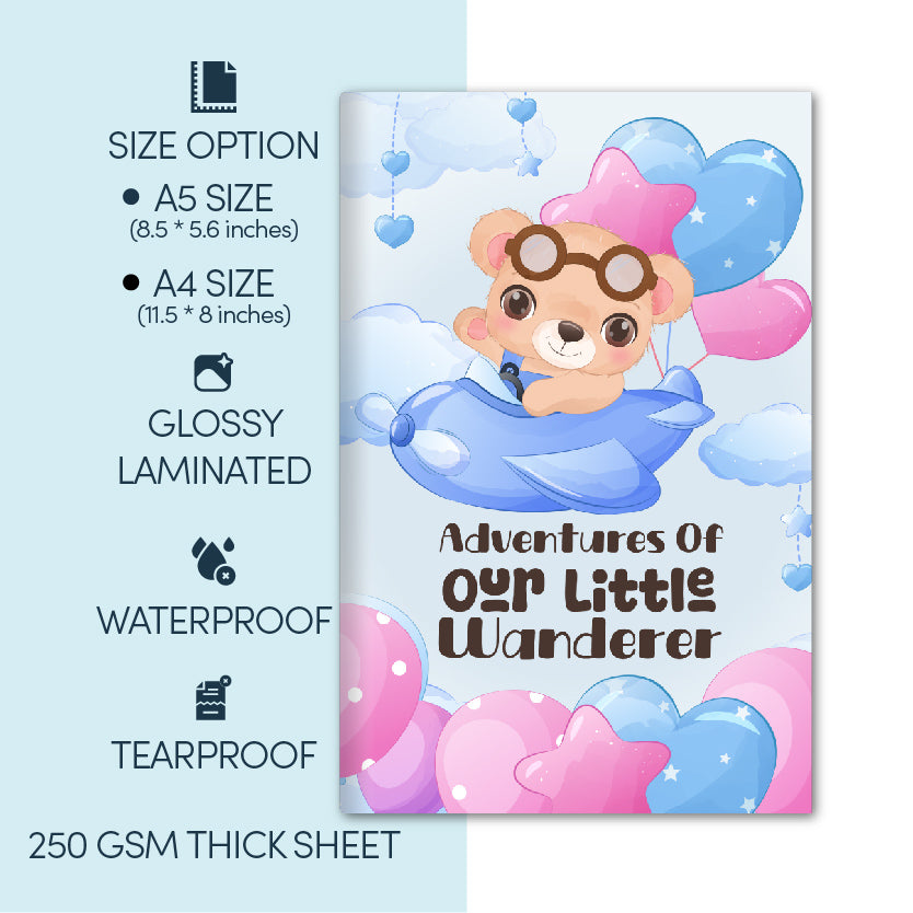Baby’s First Travel photo Magazine (A5-Size)