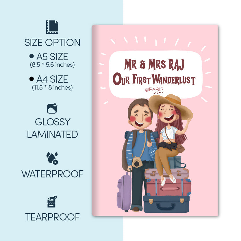 Couple Travel Photo Book (A5-Size)