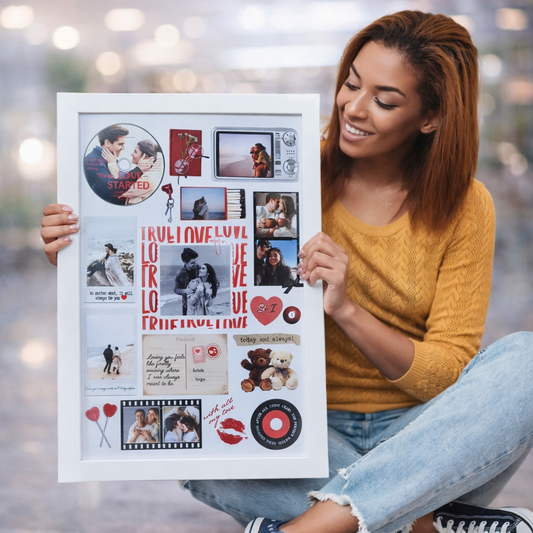 Our Love Matchbox Frame