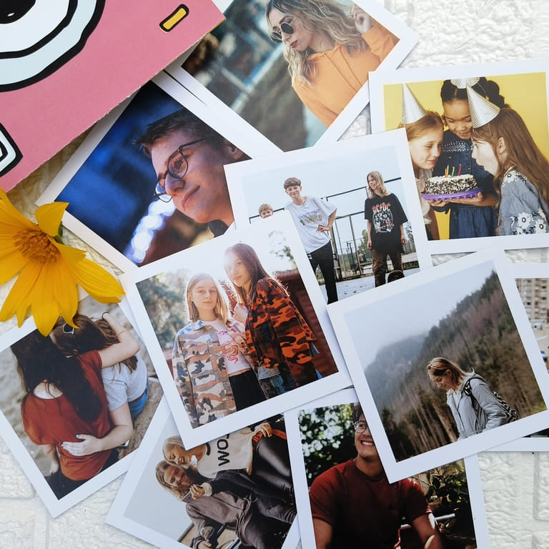 Mini Square Photo Prints – 3.5 x 3.5 Inches