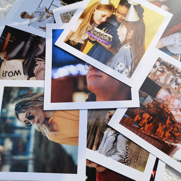 Mini Square Photo Prints – 3.5 x 3.5 Inches