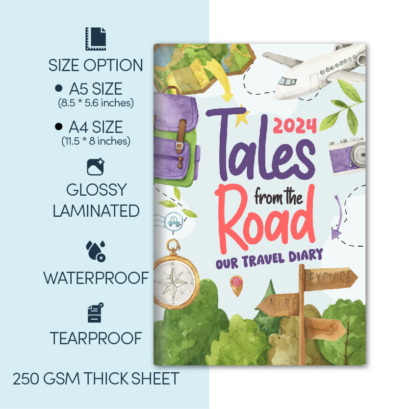 Tales Of Road Travel Photo Magazine (A5-Size)
