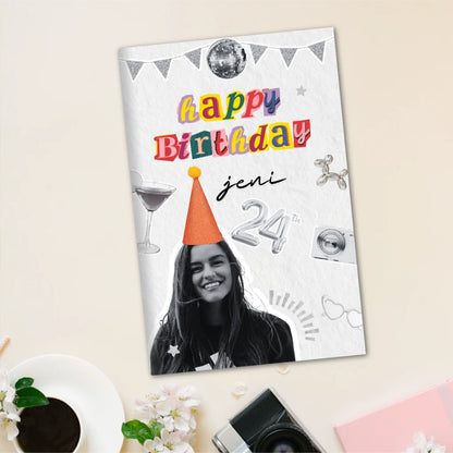 Birthday Vibes Photo Book (A5-Size)