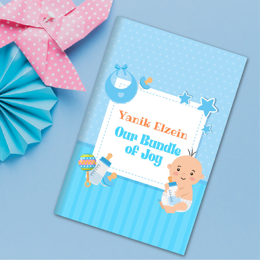 Baby Boy’s Memories Photo Book (A5-Size)