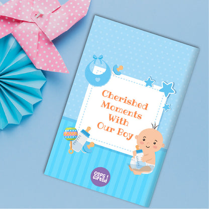 Baby Boy’s Memories Photo Book (A5-Size)