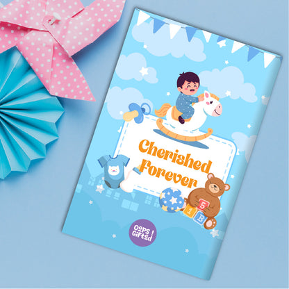 Baby Boy’s Little Steps Photo Book ( A5-Size)
