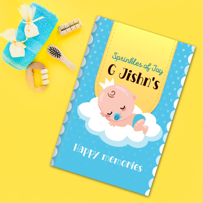 Baby Boy’s Milestone Photo Book (A5-Size)