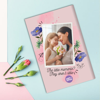 Our Memories – Floral  Photo Book ( A5 Size)