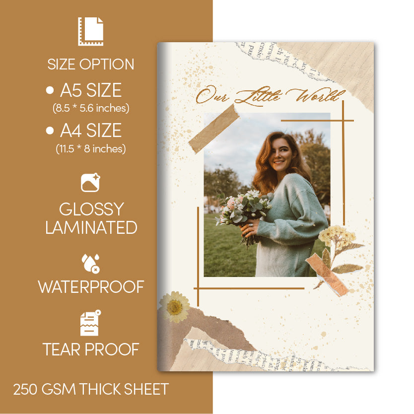 Earthy Aesthetic Photo Book (A5-Size)