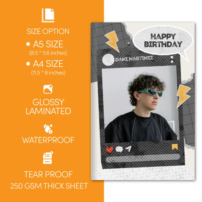 Birthday Trend Photo Book (A5-Size)