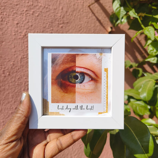 Split Eyes Mini Frame