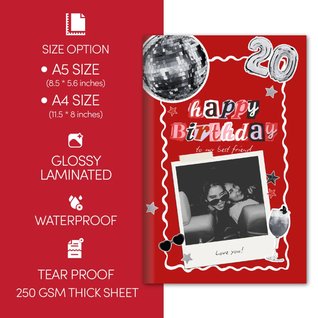 Party Vibes Photo Book (A5-Size)