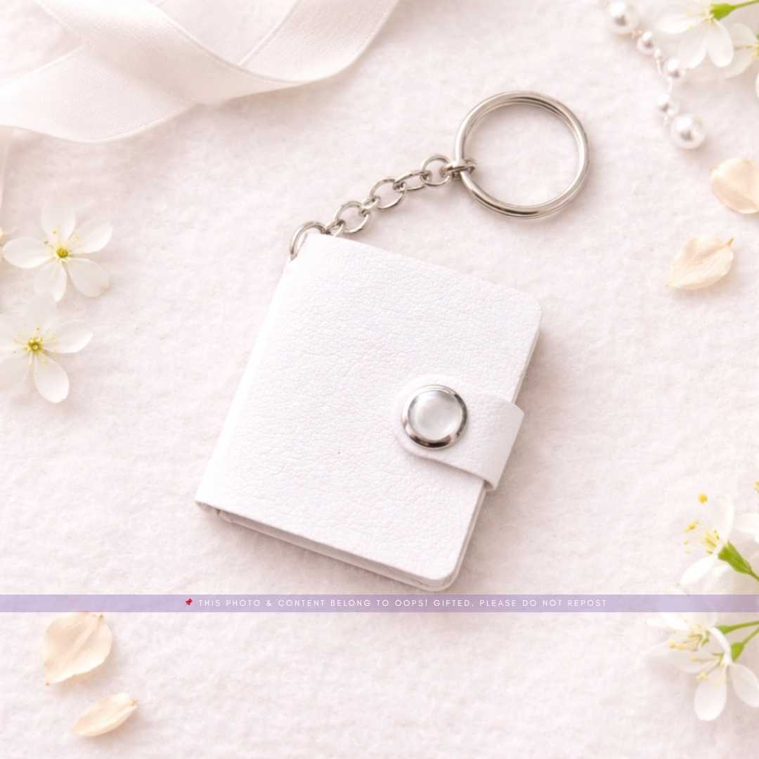 Customised Leather Photo Keychain