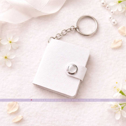 Customised Leather Photo Keychain