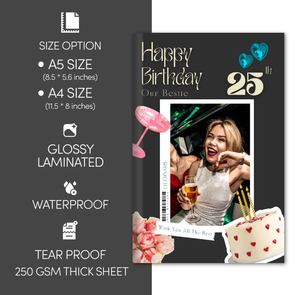 Birthday Party Photo Book (A5-Size)