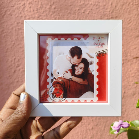 Red Stamp Mini Frame