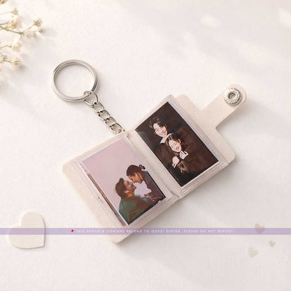 Customised Leather Photo Keychain