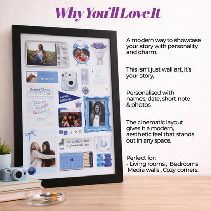 Blue Haven Matchbox Frame