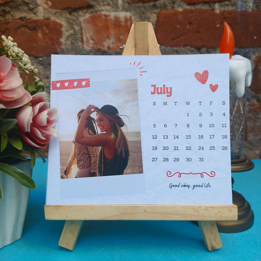 Photo Memory Customized Calendar 2026