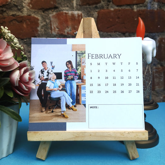 Minimal Aesthetic Customized Calendar 2026