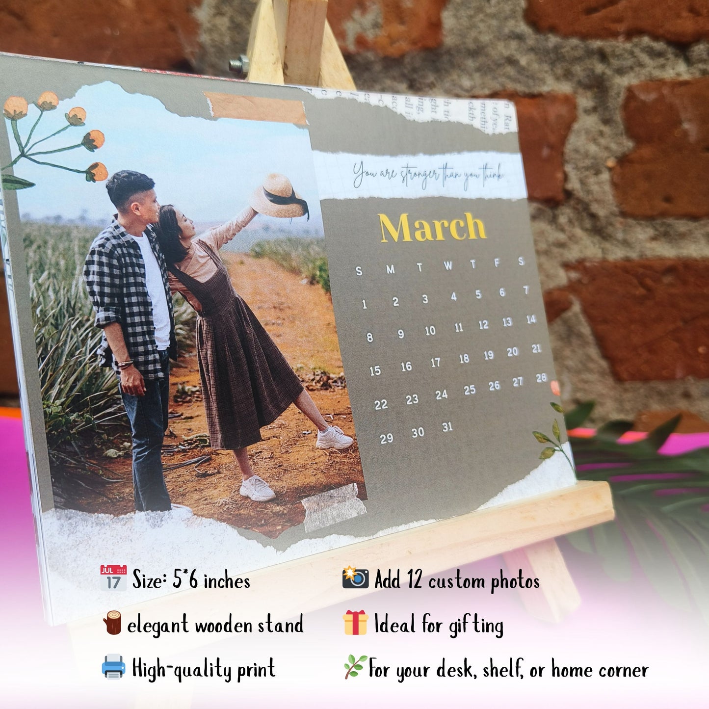 Everyday Moments Customized Calendar 2026