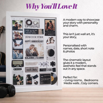 Eternal Love Matchbox Frame