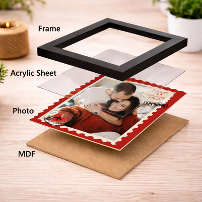 Black Scrapbook Mini Frame
