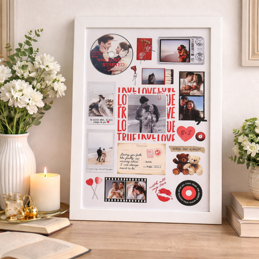 Our Love Matchbox Frame