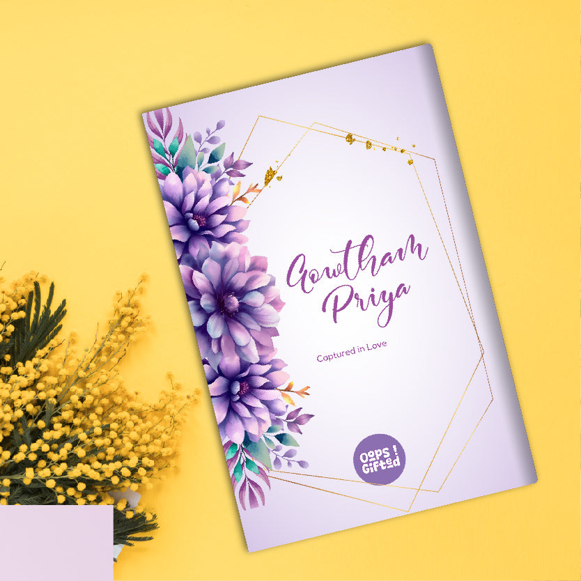 Our Love in Frame Photo Book (A5-Size)