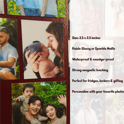 Mini Square Photo Magnets (2.5 inches)