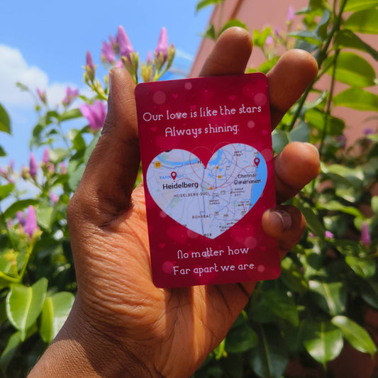 Heart to Heart Wallet Card