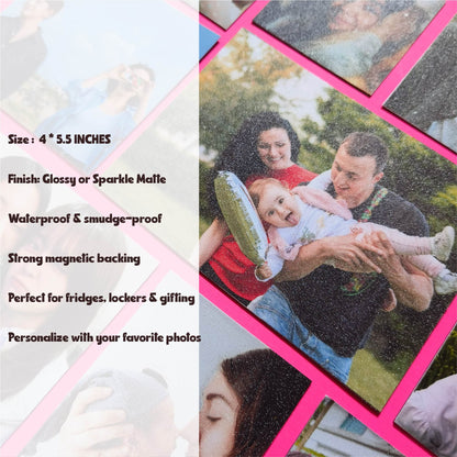 Rectangle Photo Magnet – 4 * 5.5 INCHES