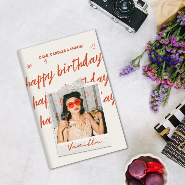 Birthday Chaos Photo Magazine .(A5-Size)