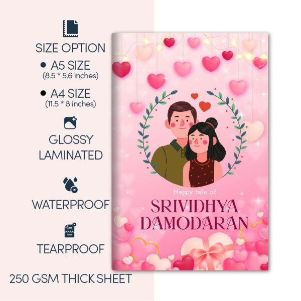 Our Love Story Photo Magazine (A5-Size)