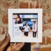 Blue Theme Scrapbook Mini Frame
