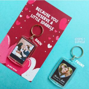 Polaroid  Keychain – Two Sided Magic