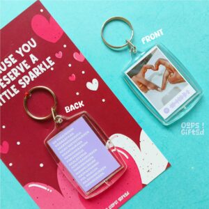 Spotify Photo Keychain – Two Sided Magic
