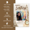 Vintage Birthday Photo Magazine (A5-Size)