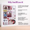 Scarlet Love Matchbox Frame