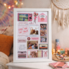 E.png Pretty in Pink Matchbox Frame