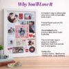 Our Love Matchbox Frame